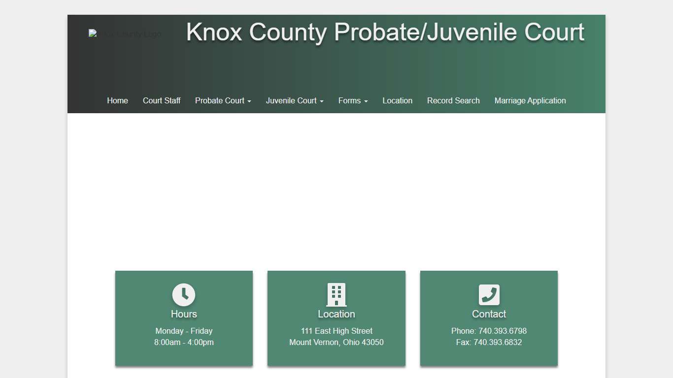 Knox County Probate/Juvenile Court